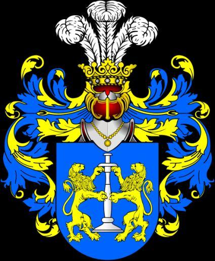 Die adlige polnische Familie Deboli (de Beaulieu, Dwa Lwy). Wappen durch indygenat. Im Jahr 1662 erhielt Henri de Beaulieu das Wappen durch Indygenat.