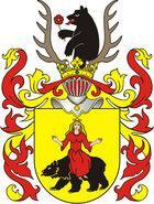 Copyright 2013 by Werner Zurek. Bildquellen: (GNU Wikipedia). Die adlige polnische Familie Debski Wappen Rola (Agricola, Kroje, Rolanin, Rolic, Rolicze).