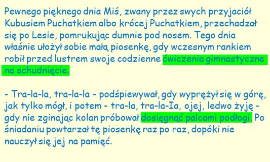 w swoich książkach, nie chcąc ich trwale zniszczyć.