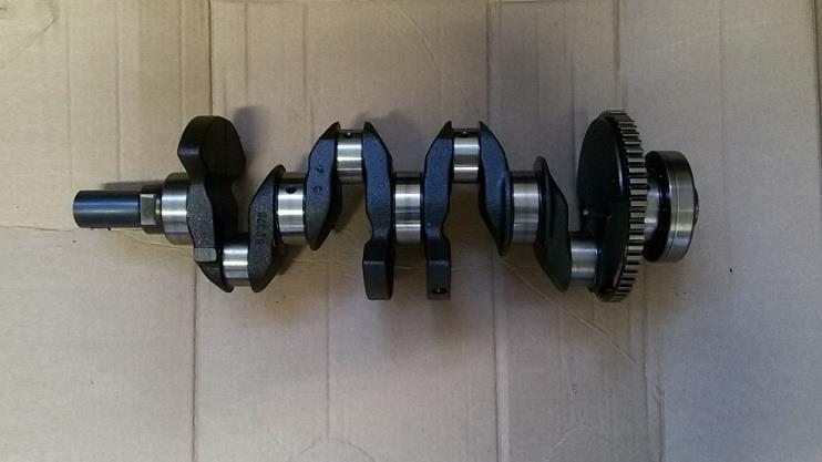 C6-1) Widokwałukorbowego Crankshaft from ¾ front 321.