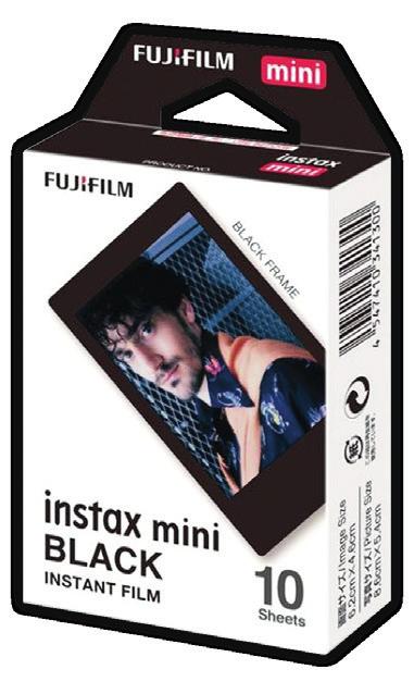 Opakowanie zawiera 10 arkuszy. 39,99 zł Film FUJIFILM Instax Mini 10 blue frame Barwny wkład natychmiastowy FujiFilm z niebieską ramką, do aparatów Instax.