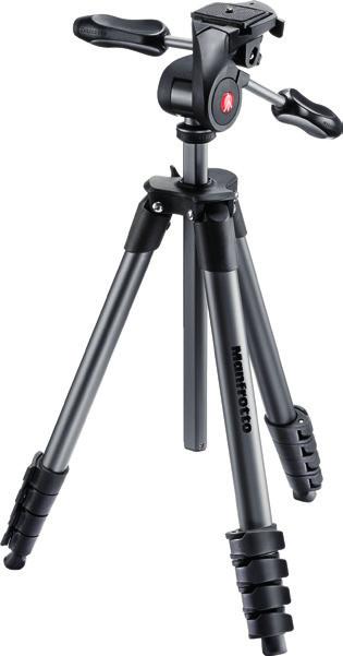 minimalna: 18 cm Waga: 110 g 99,90 zł Statyw MANFROTTO Compact