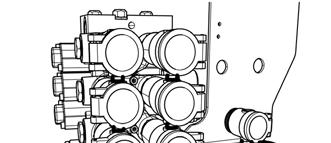 UKŁAD HYDRAULICZNY *SZYBKOZŁĄCZKI Z ZAŁAPANIEM PRZECIEKÓW Na życzenie można instalować układ załapania przecieków do załapania oleju resztkowego.