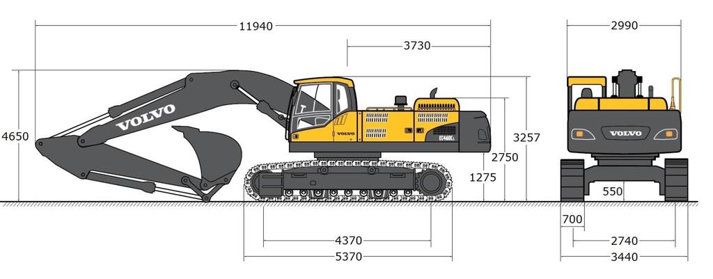 4 12. Stan techniczny Silnik został uruchomiony bez zastrzeżeń. Praca silnika i układów roboczych prawidłowa. Wykonano próbę ruchową wraz z symulacją ruchów roboczych bez obciążenia.