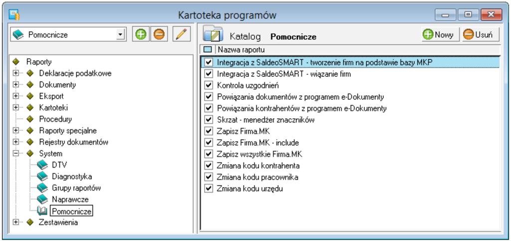 podstawie bazy MKP. Domyślnie znajduje się w katalogu \System\Pomocnicze\ (Rysunek 12).