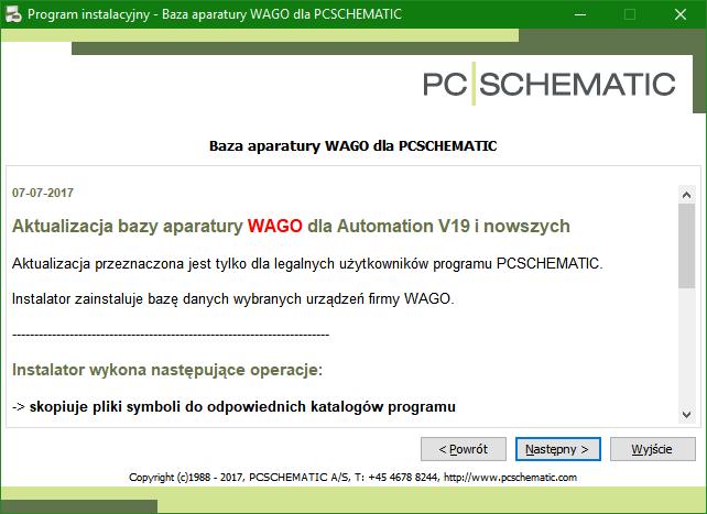 Wyświetlone zostaną informacje dotyczące aktualizacji.