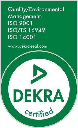 DEKRA Certification Certyfikacja systemów, personelu, dostawców Międzynarodowy gracz na globalnym rynku certyfikacji systemów.
