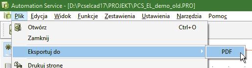 PDF Eksport do PDF Możesz wyeksportować