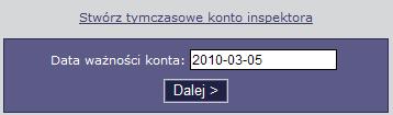 W przypadku, gdy użytkownik błędnie powtórzy nowe hasło, zostanie o tym powiadomiony po wyjściu z pola Powtórz nowe hasło.