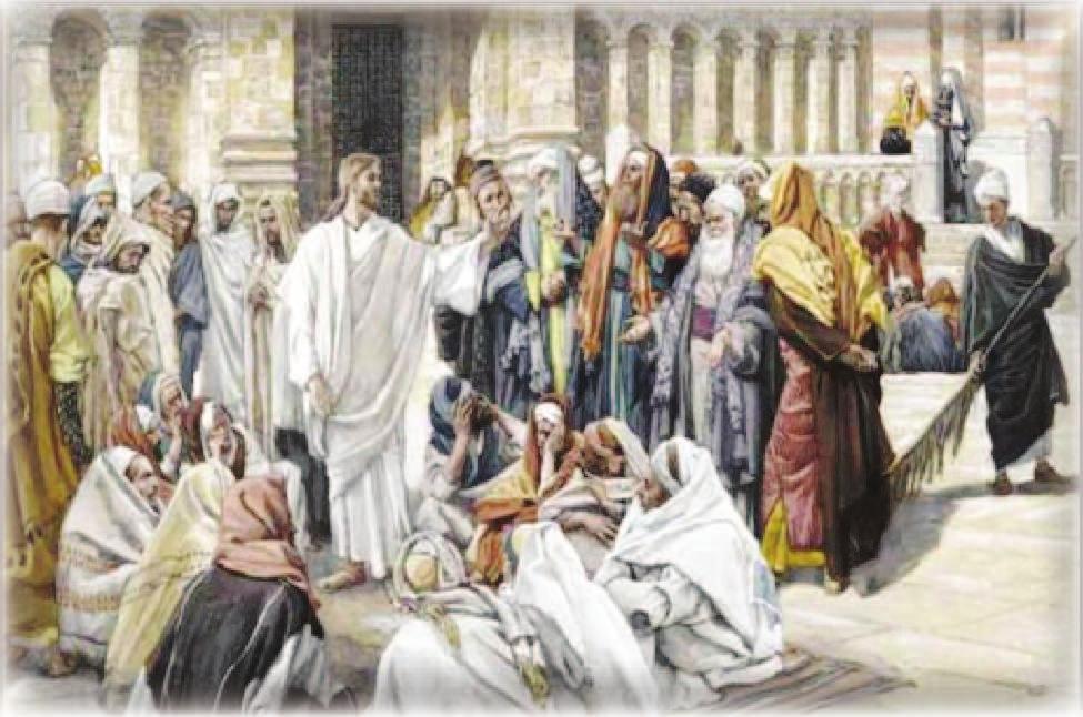 Obraz dla zapytania: Jezus przyszedł z uczniami swoimi do domu, a tłum znów... (Mk 3, 20-35)