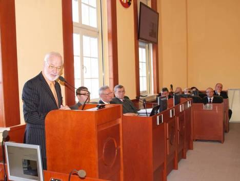 Przewodniczący Rady Generalnej Côtes d Armor, Claudy Lebreton,