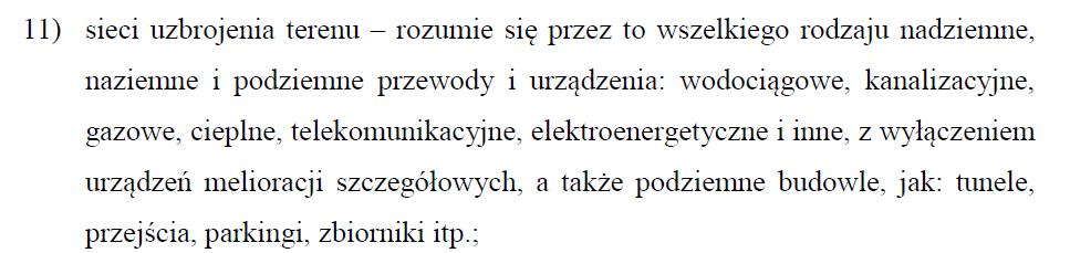 Nowe zasady koordynacji sieci uzbrojenia terenu