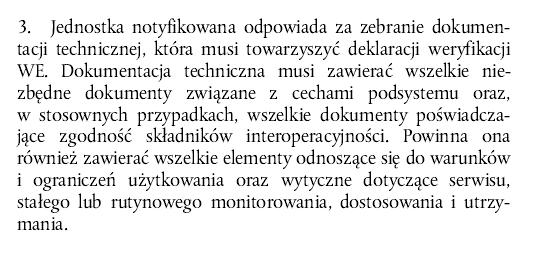 Dyrektywa 2008/57/WE certyfikat weryfikacji WE