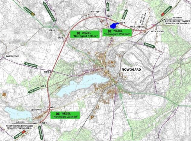 CHARAKTERYSTYKA REGIONU W północno-zachodniej części gminy Nowogard znajduje się fragment Puszczy Goleniowskiej. W granicach miasta znajduje się Jezioro Nowogardzkie.