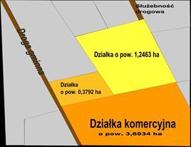 DZIAŁKI KOMERCYJNE NOWOGARD, UL. 3 MAJA Przedmiot oferty I działka nr 49/8 o pow.