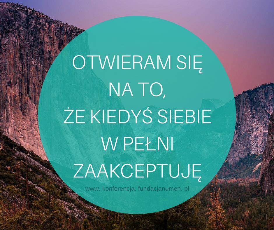 Czasem standardowa końcówka może budzić twój silny opór i odczucie, że do końca to wcale siebie nie akceptujesz (nie kochasz) w tej sytuacji.