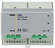 By-me Automatyka - Urządzenia Biały dla DIN (605 TH35) 01848 Interfejs komunikacji pomiędzy systemem wybierającym numery a systemem Bus 01942 System wybierania numerów GSM, do bezpośredniego