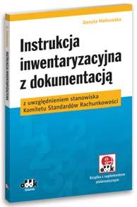 Uzupełnieniem publikacji jest dołączony suple ment elektroniczny zawierający wzorcowe dokumentacje zasad (polityki) rachunkowości w for macie MS Word, co umożliwia łatwe i szybkie sporządzenie