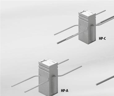 Schöck Isokorb typu Ilustr. 227: Schöck Isokorb typu -A, -B, -C Schöck Isokorb typu przeznaczony do przenoszenia sił poziomych w połączeniu.