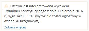 W przypadku projektów aktów prawnych dodawanie jednostek możliwe jest wyłącznie przez Spis treści.