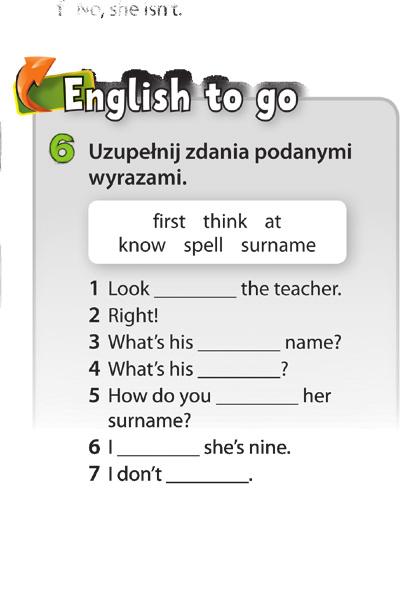 należącym do jednej osoby lub rzeczy: my, your, his, her, its.