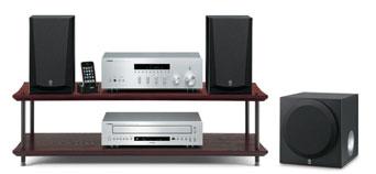 R-S300 Amplituner stereo + CD-C600 Zmieniarka CD +