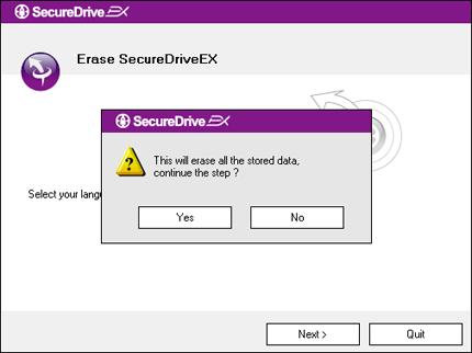 exe w folderze SecureDriveEX, aby rozpocząć instalację. 3.