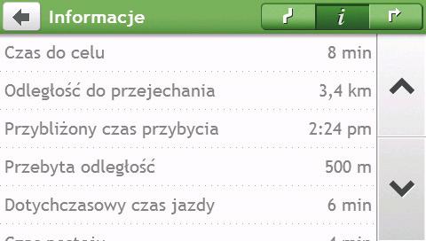 Dalsze informacje dotyczące zmiany konfiguracji trasy można sprawdzić w następnych częściach tego podręcznika.