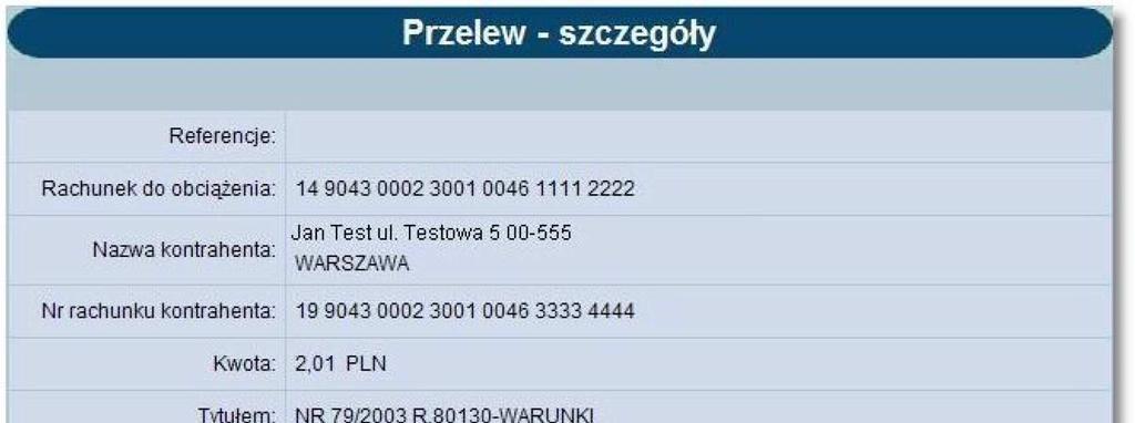 Wstrzymywanie zbiorcze realizacji przelewów W systemie istnieje możliwość zbiorczego wstrzymywania realizacji przelewów (przycisk [Wstrzymaj]).