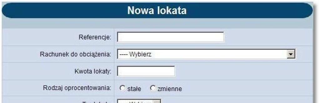 Otwarte zostanie okno: Należy wprowadzić następujące dane: Referencje - w polu tym można wpisać