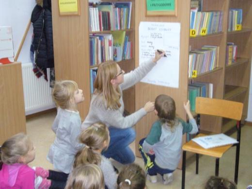 czytanych przez panie bibliotekarki oraz brały