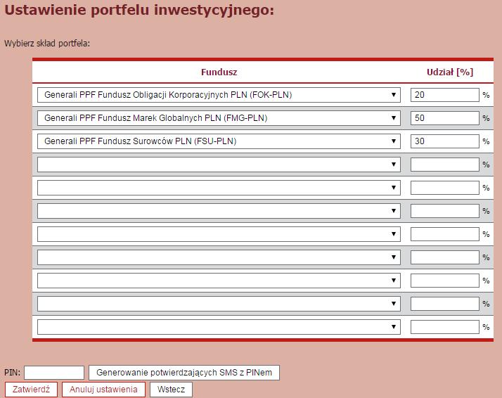 wybranego produktu, w który Państwo zainwestowali. Informacje o tym, jak postępować w razie wprowadzenia Wykupu znajdą Państwo dalej, w części Transakcje.