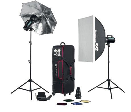 ZEstawy LAMP Studyjnych Move 200 Kit Move 300 Kit Move 400 Kit Pulse 1200 Portrait Kit Zestaw podstawowego sprzętu studyjnego i akcesoriów oferujący duże możliwości fotograficzne jednocześnie będący