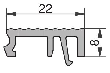 88plus 50 Próg ciepły 90mm 90x20x4500, EV1, PCV