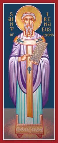 MĘCZENNICY KOŃCÓWKI CZERWCA ŚWIĘTY IRENEUSZ, BISKUP środa, 28 czerwca 2017 Ireneusz urodził się w Smyrnie około 130 r. Był uczniem św. Polikarpa - ucznia św. Jana Apostoła.