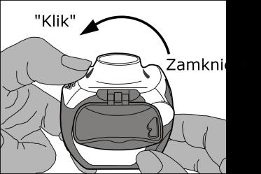 leku i ukazanie się jej numer u w liczniku dawek.