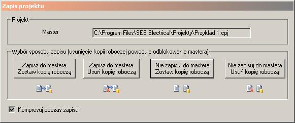 COPYRIGHT 2009 IGE+XAO. Wszystkie prawa zastrzeżone l Przy konwersji projektów ze starszych wersji należy wyłączyć tryb kopii roboczych (SafeMode), aby umożliwić proces konwersji projektów.