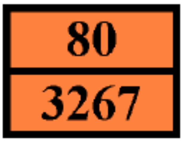 SEKCJA 14. Informacje dotyczące transportu 14.1 Numer UN Nr UN 3267 14.2 Prawidłowa nazwa przewozowa Prawidłowa nazwa przewozowa Opis dokumentu przewozowego ŻRĄCA CIECZ, ZASADOWA, ORGANICZNA, N.O.S. UN3267 ŻRĄCA CIECZ, ZASADOWA, ORGANICZNA, N.