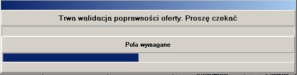 59 Ofertowanie 2008 się okno przedstawiające postęp operacji. Następnie aplikacja zapyta: "C