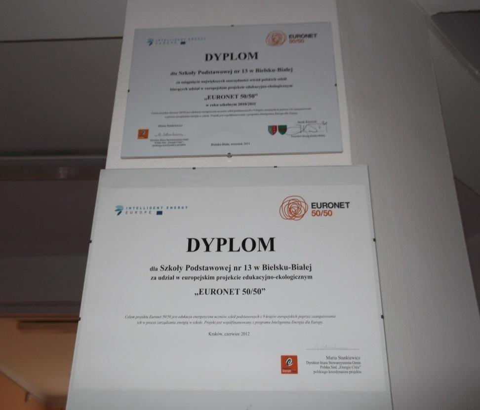Szkoła Podstawowa nr 13 w Bielsku-Białej została wybrana do udziału w projekcie EURONET 50/50.