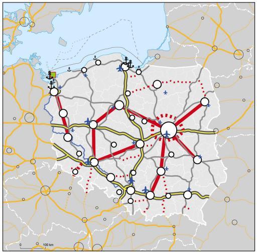 7. Infrastruktura transportowa, w tym transport publiczny na obszarach miejskich Diagnoza: niewydolna infrastruktura transportowa na obszarach miejskich w tym szczególnie transport zbiorowy 8.