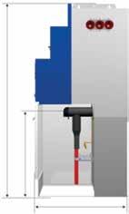 Rozdzielnica SN do Konfiguracja Rozdzielnica Łuk wewnętrzny IAC AFLR 20 ka 1 s Łuk wewnętrzny IAC AF/AFL 16 ka 1 s 20 ka 1 s 25 ka 1 s Rozdzielnica o wysokości 1740 mm Zbiornik gazu Zbiornik ze stali