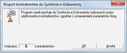 Można go również obejrzeć w programie Symfonia Handel. Aby umożliwić w programie Symfonia Handel wyświetlenie listy kontrahentów zarejestrowanych w Symfonia e-dokumenty: 1.