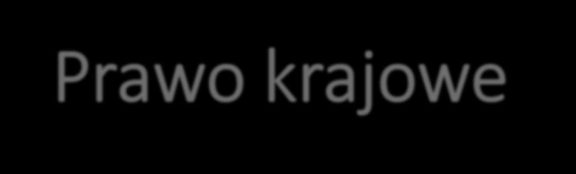 Prawo krajowe a równość płci Kodeks pracy rozdział II a.