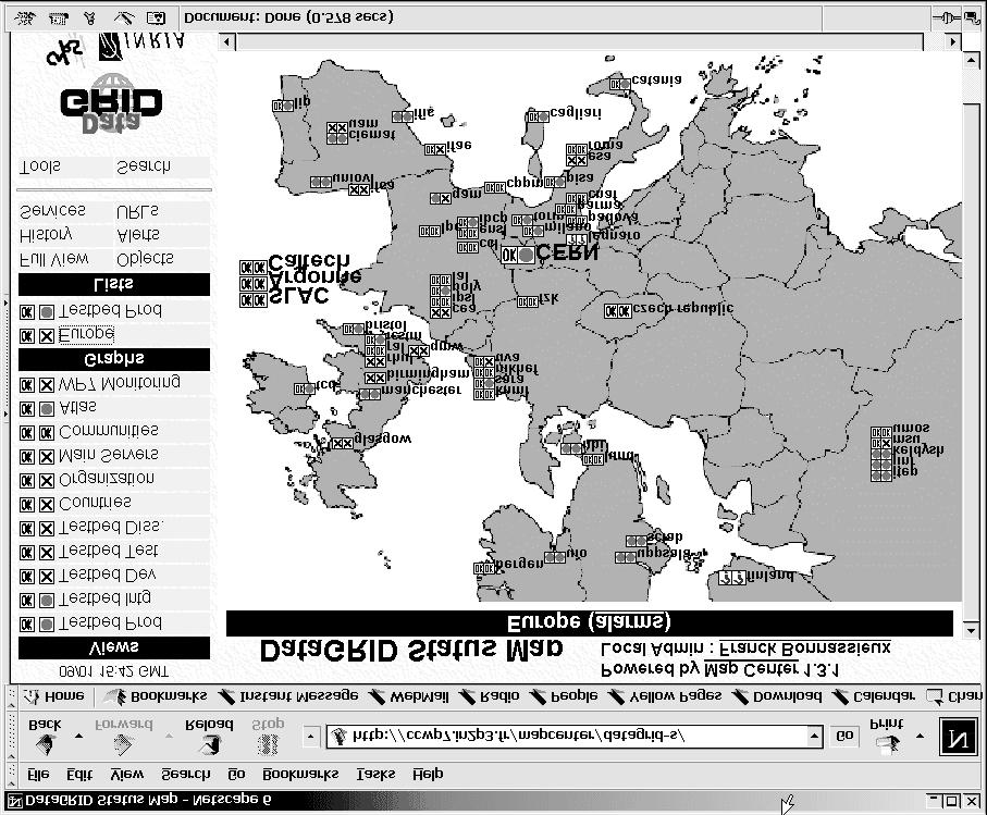 128 Janusz Michalak 6.5.2. Przyk³ady zastosowania DataGRID do geoinformacji Celem europejskiego projektu badawczego DataGRID jest zbudowanie infrastruktury komputerowej nowej generacji umo liwiaj¹cej