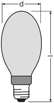 4) Minimum HQI-E 250 W/D, HQI-E