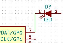 Wprowadzenie do programu KiCad 14 / 41 31. Repeat this process and wire up all the other components as shown below.
