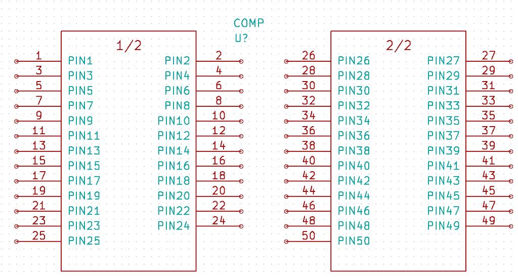 Wprowadzenie do programu KiCad 36 / 41 obj=re.search("(x PIN)(\d*)(\s)(\d*)(\s.*)",ln) if obj: num = int(obj.group(2))+25 ln=obj.group(1) + str(num) + obj.group(3) + str(num) + obj.group(5) + \n fout.