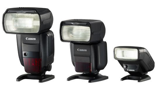 Lampy błyskowe Speedlite montowane na stopce Lampy błyskowe do makrofotografii W przypadku lamp serii EX, które nie są zgodne z nastawami lampy (str.