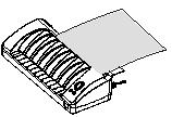 When the required temperature is reached after 3 5 minutes, the green LED (2 - WORKING ) comes on the equipment is ready to use.